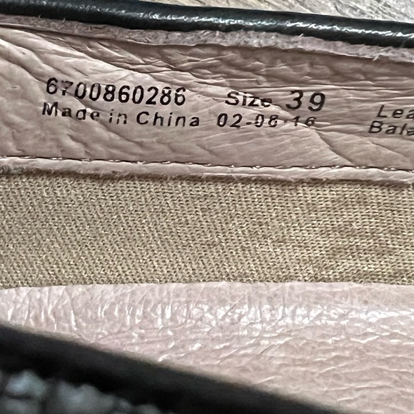 Dansko Slip On Black / Gray Leather Upper Flat Shoes Size 8.5 - Picture 7 of 7